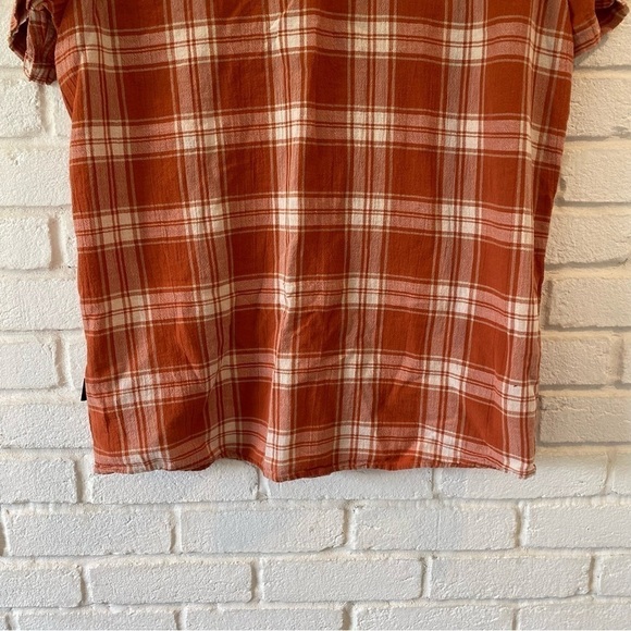 Patagonia Steersman Button Collared Shirt Organic Cotton Plaid Size Large - Picture 6 of 10
